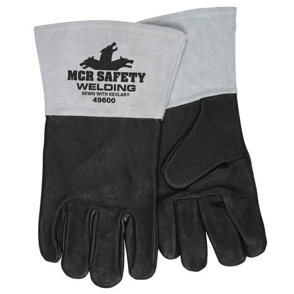 Welding Gloves, Memphis Welding, Large, Leather, Black
