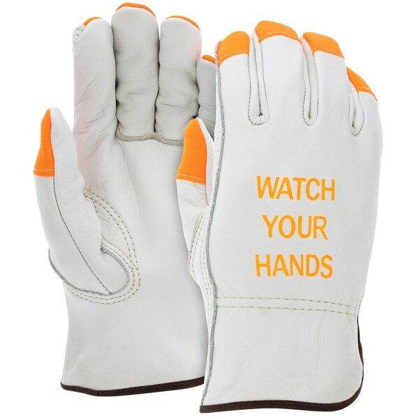 Drivers Gloves, Select Grade, Cowhide, Large, Leather