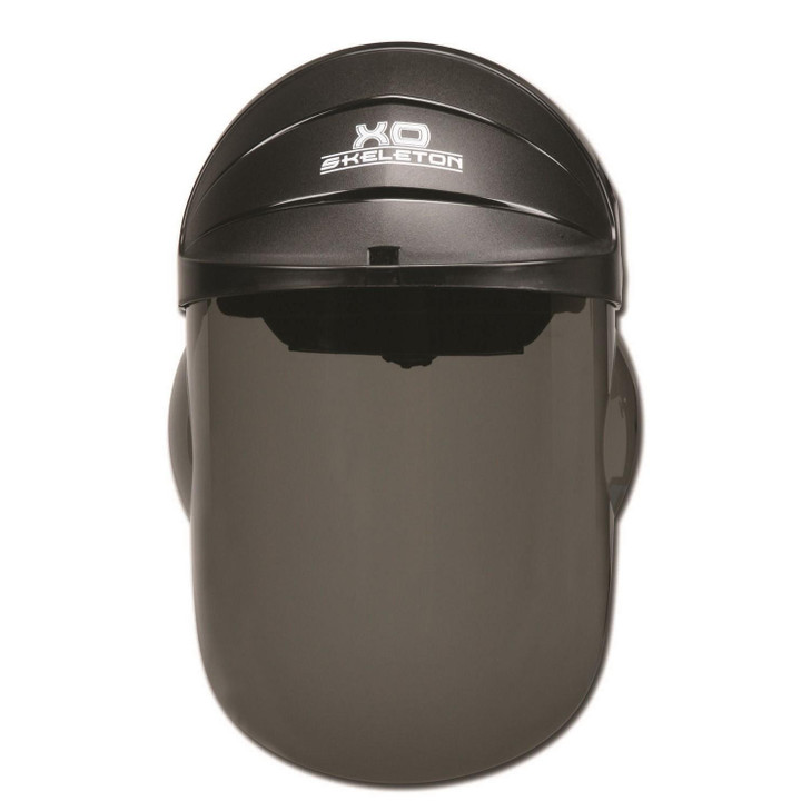 XO Skeleton Ratchet Headgear, Grey Faceshield
