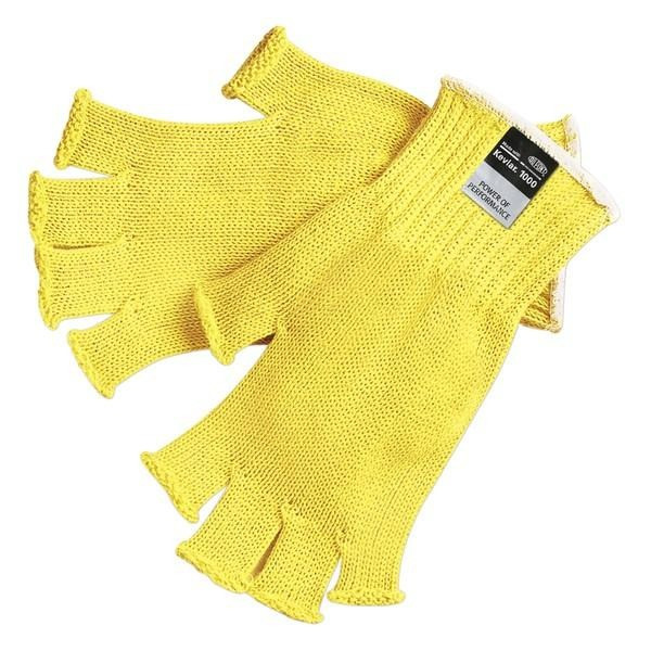Cut Resistant Gloves, Kevlar, Medium, Yellow, 7 ga THK