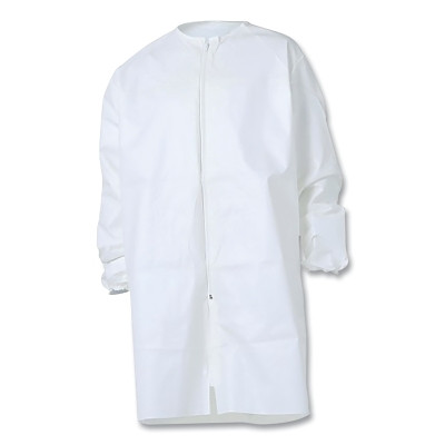 DuPont ProClean PC271S-SM-0B ProClean Frock with Zipper, Small, White