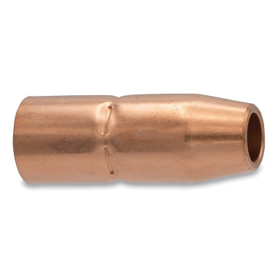 Best Welds 200258 MIG Gun Nozzle, 1/2 in Bore, Flush, Miller Style