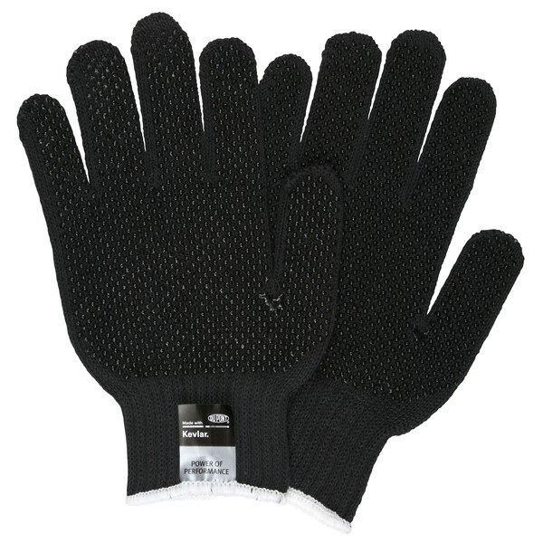 Cut Resistant Gloves, Kevlar, X-Large, Brown/Yellow