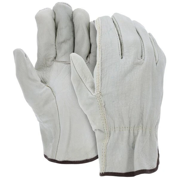 Drivers Gloves, CV Grade, Cowhide, X-Large, Leather, Beige