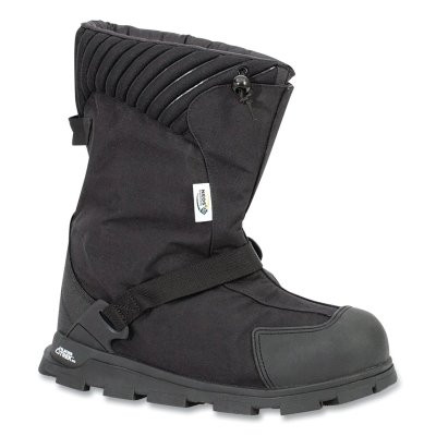 NEOS EXGG-L Explorer Glacier Trek SPK Overshoe, Large, 13 in H, 500 Denier Nylon, Black