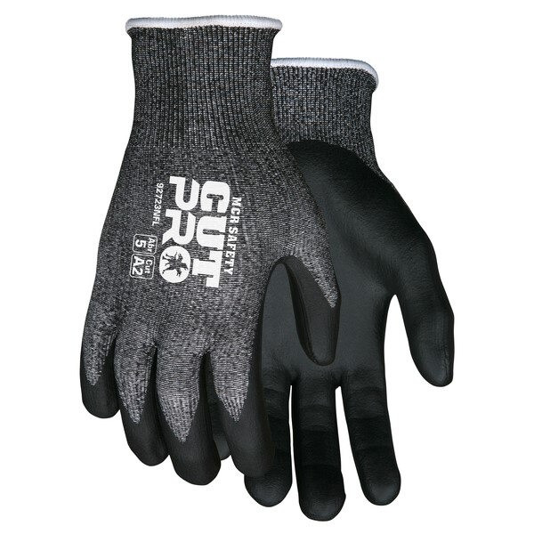 Cut Resistant Gloves, Memphis, Synthetic, Medium, Black