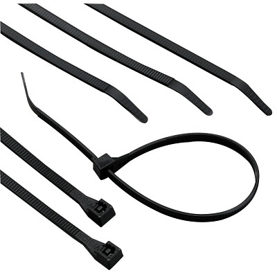 Gardner Bender 46-415UVB Heavy Duty Cable Tie 120 Lb Tensile 15 In L UV Black 50-Pack Bag