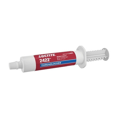 Loctite 1134601 2422 Threadlocker High Temp Medium Strength 30 G Syringe Blue