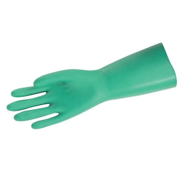 Chemical Resistance Gloves, Nitri-Chem, Nitrile, Medium
