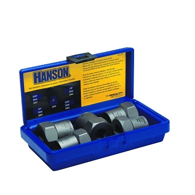 Irwin Hanson 54125 5-pc Lugnut Specialty Sets, 1/2 in Drive, Carbon Steel