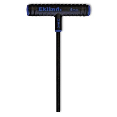 Eklind Tool 64640 Power-T Hex Key, 4 mm, Alloy Steel