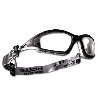 Bolle Safety 40090 Tracker Series Rx Insert, Clear Lens, Polycarbonate Lens, Grilamid Frame, Translucent Frame