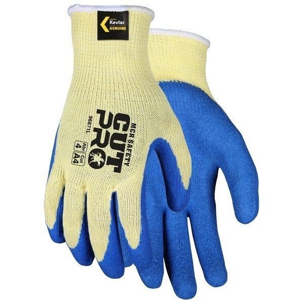 Cut Resistant Gloves, Memphis, Kevlar, Medium, Blue