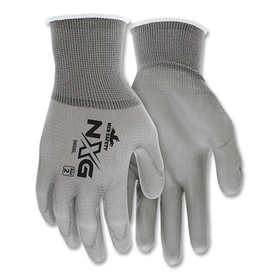 MCR Safety 9666XL NXG PU Coated Work Gloves, 9666, X-Large, Gray