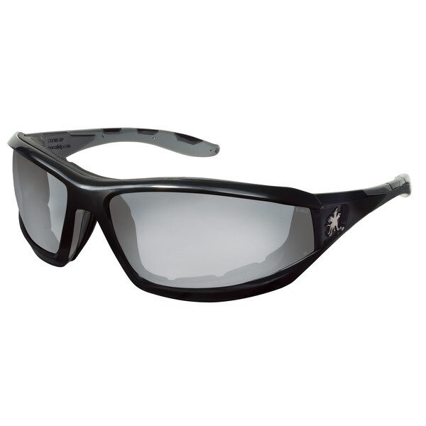 Safety Glasses, RP2 Series, I/O Clear Mirror Lens, TPR Nose