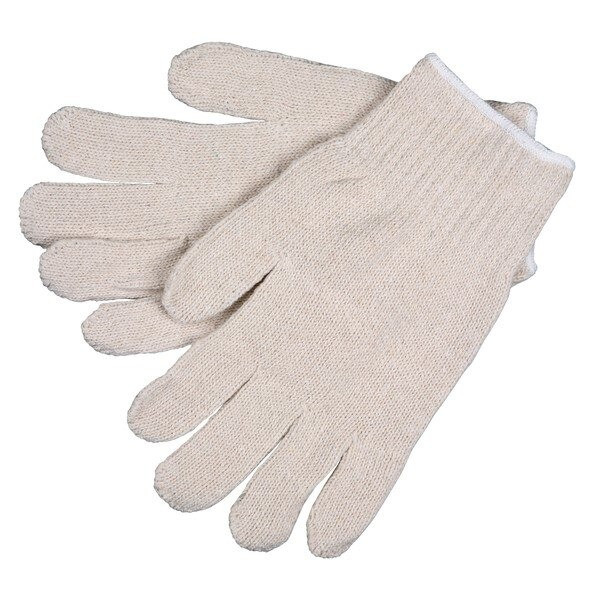 Gloves, Heavy Weight, Medium, Cotton Polyester Blend