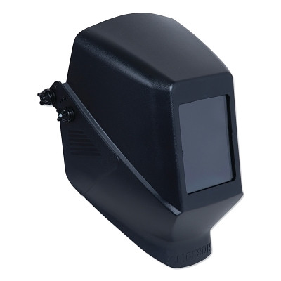 Jackson Safety 14978 WH10 HSL 100 Passive Welding Helmet, Shade 10 IR, Black, 5.25 in x 4.5 in, Slotted Hard Hat Adapter
