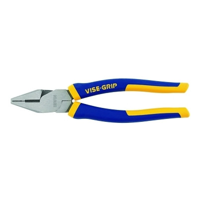 Irwin VISE-GRIP 2078208 Lineman's Pliers, 8 in OAL, ProTouch Grip Handles