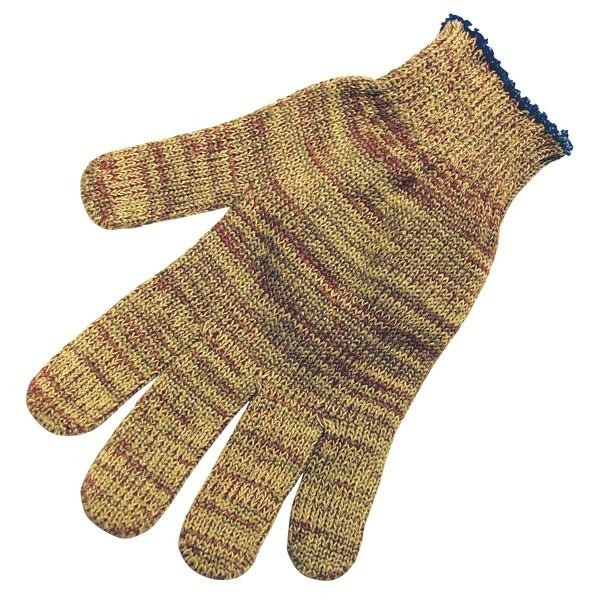 Gloves, Heavy Weight, Large, Cotton Polyester Blend