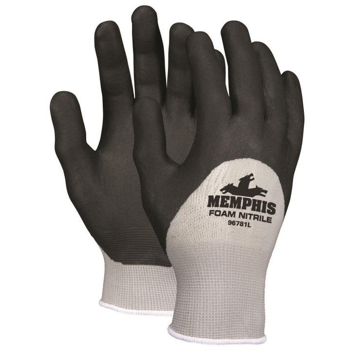 "Memphis", 13 Gauge Nylon Nitrile Foam 3/4 dip, XS