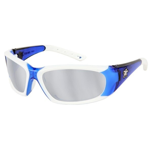 Safety Glasses, ForceFlex FF3 Series, Silver Mirror Lens