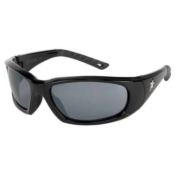Safety Glasses, ForceFlex FF3 Series, Gray Lens, TPR Nose