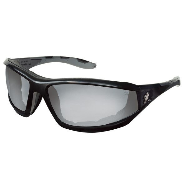 Safety Glasses, RP2 Series, I/O Clear Mirror Lens, TPR Nose
