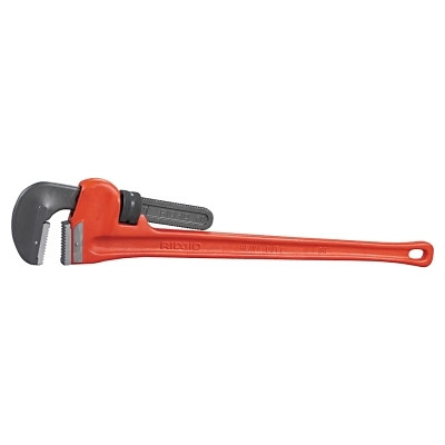 Ridgid 31045 Heavy-Duty Straight Pipe Wrench, Steel Jaw, 60 in
