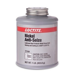 Anti Seize Lubricant, 771 Nickel Grade Anti-Seize 1 lb Net Weight Brush Top