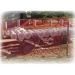 12 Lb. Polypropylene Safety Fencing, Orange, 4' X 100'