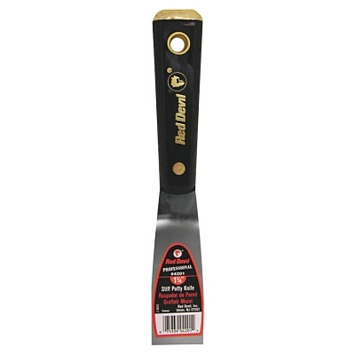 Red Devil 4205 4200 Professional Series Putty Knife, 7.75 in L, 2 in W, Stiff Blade