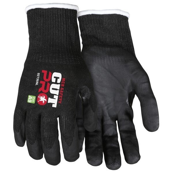 Cut Resistant Gloves, CutPro, Hypermax, Large, Black