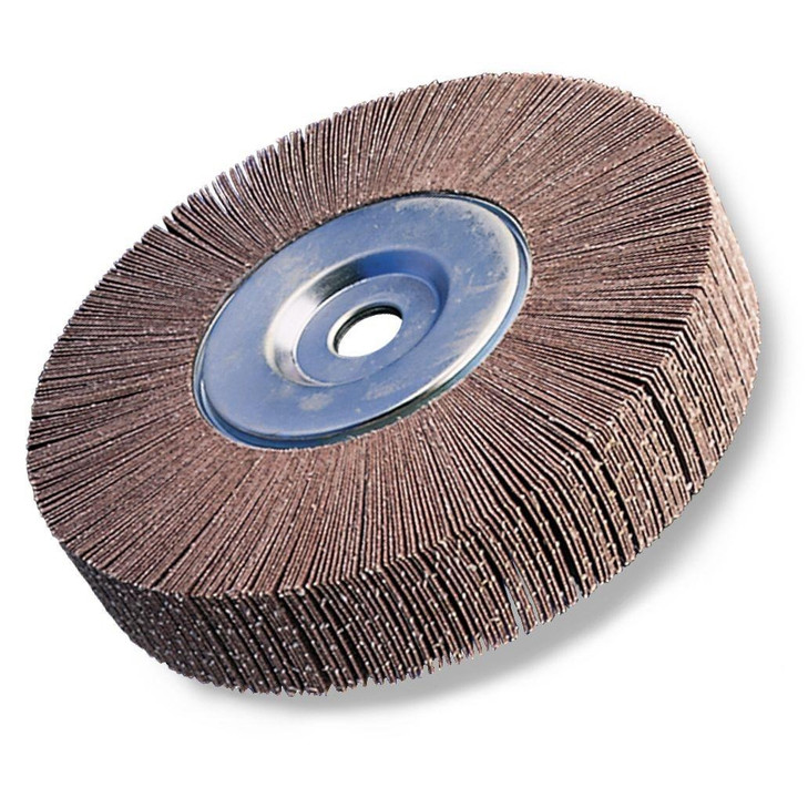 Wheel, 741A, Flap, 8 Inch Dia, Ceramic, Coated, 3/CS