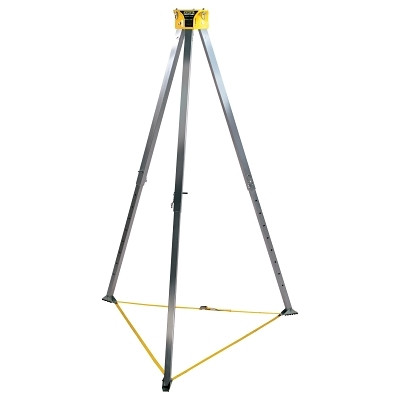MSA 10163033 Workman Confined Space Entry Kit, 50 ft Rescuer, 65 ft  Winch, 8 ft Tripod