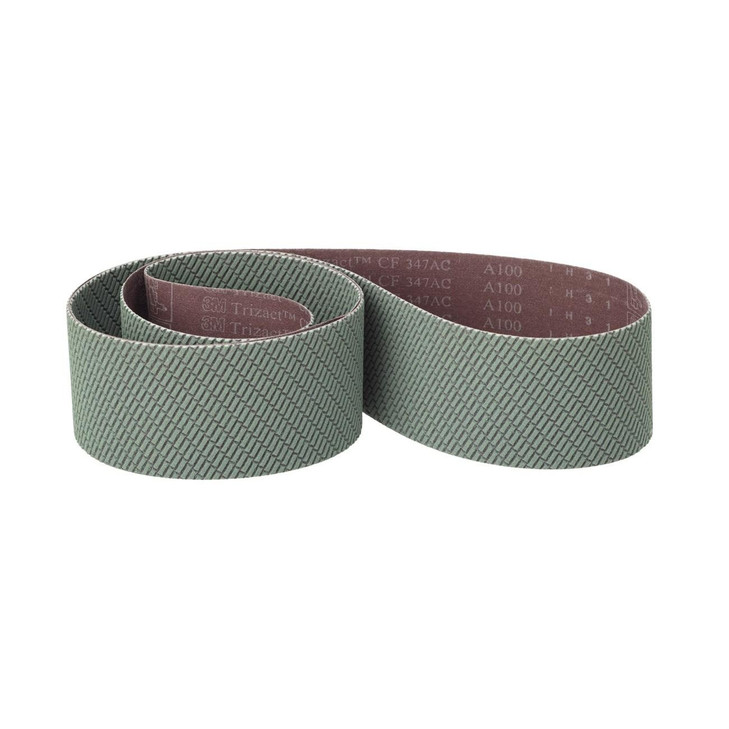 Belt, Trizact™, 347FC, 24 Inch L, 1 Inch W, AO, Cloth, 200/CS