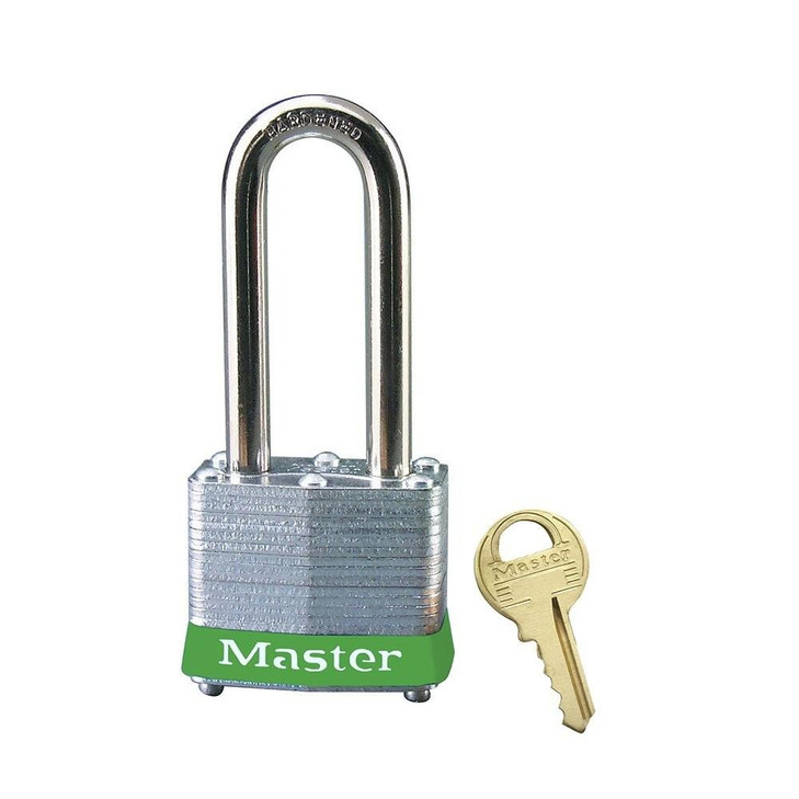Safety Padlock, Silver withBlack bumper, Keyed Alike