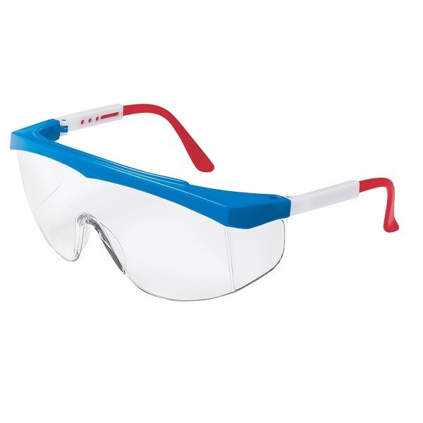 Safety Glasses, SS1 Series, Clear Lens, Duramass Hard Coat
