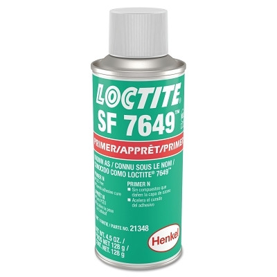 Loctite 209715 7649 Primer N, 4.5 oz Aerosol Can, Clear Green