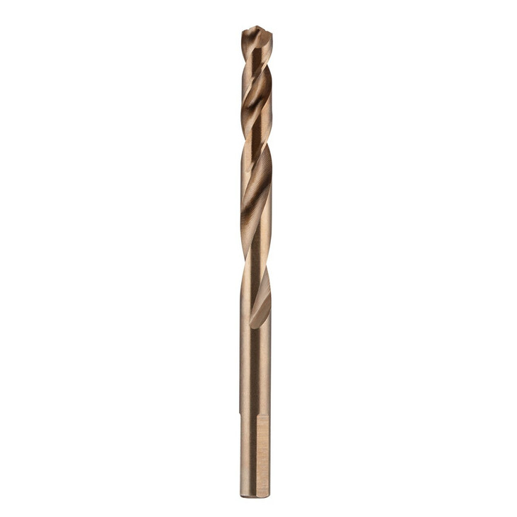 Jobber Drill, 8 MM Size, 4.6 Inch L, Cobalt, Bright, Split