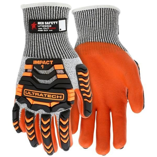 Mechanics Gloves, UltraTech Knit, 2X-Large, Synthetic/Glass