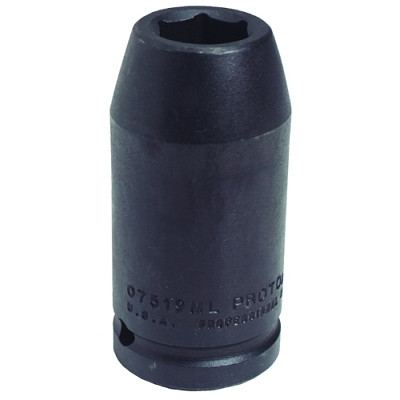 Proto J07535ML Torqueplus Metric Deep Impact Sockets 3/4 in, 3/4 in Drive, 35 mm, 6 Points