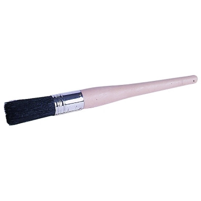 Weiler 40020 Oval Sash Brushes, #8 15/16" wide, 3 in trim, China Bristle, Foam handle
