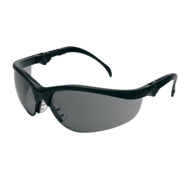 Safety Glasses, Klondike KD3 Series, Gray Lens, Gel Nose