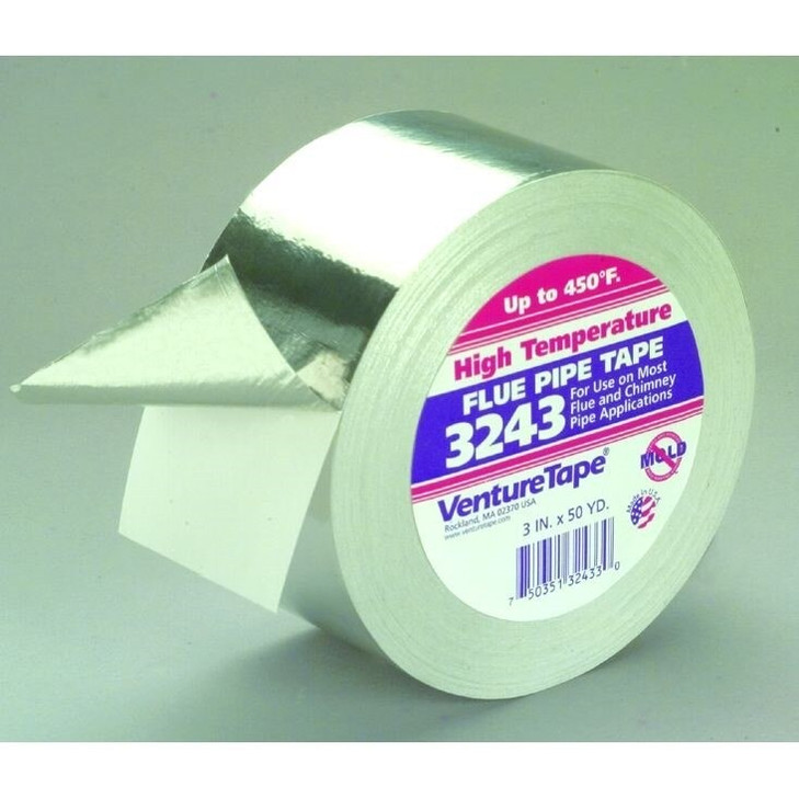 Foil Tape, Venture Tape™, 3243, Silver, 2.83 Inch W, Acrylic, 16 RL/CS