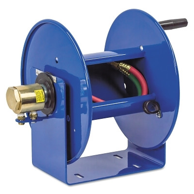 Coxreels 112WL1100 100W Series Welding Hand Crank Twin Line Hose Reel, Used With 100 ft Oxygen-Acetylene Twin Line Welding Hose Sold Separately