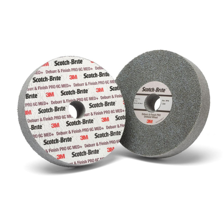 Wheel, Unitized, 6 Inch Dia, Precision Shaped Ceramic, 2/CS