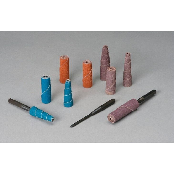 Aluminum Oxide Cartridge Roll, 722714, CR-ST, 80, 3/4 in x 2 in x 1/8 in, Straight, 50 RL/CS