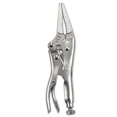 Irwin VISE-GRIP 1602L3 Long Nose Locking Plier, 1-5/8 in Jaw Opening, 4 in Long