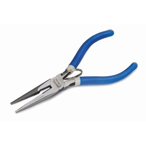 Long Nose Plier, Extra Long Nose with Cutter, 7 1/2 Inch OAL