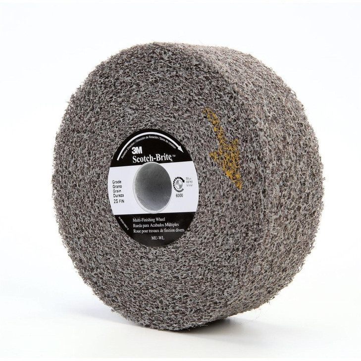 Wheel, MU-WL, Finishing, 6 Inch Dia, Silicon Carbide, 3/CS